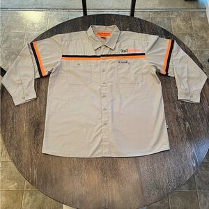 33 DEGREES Men’s Long Sleeve Button Down Shirt Size XL